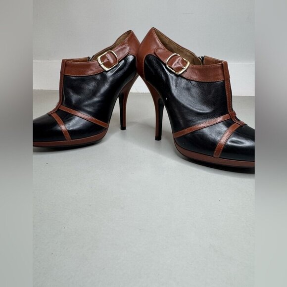 Dries Van Noten Leather Ankle Boots – Size 7.5 (Fits Like 7) - Picture 11 of 15